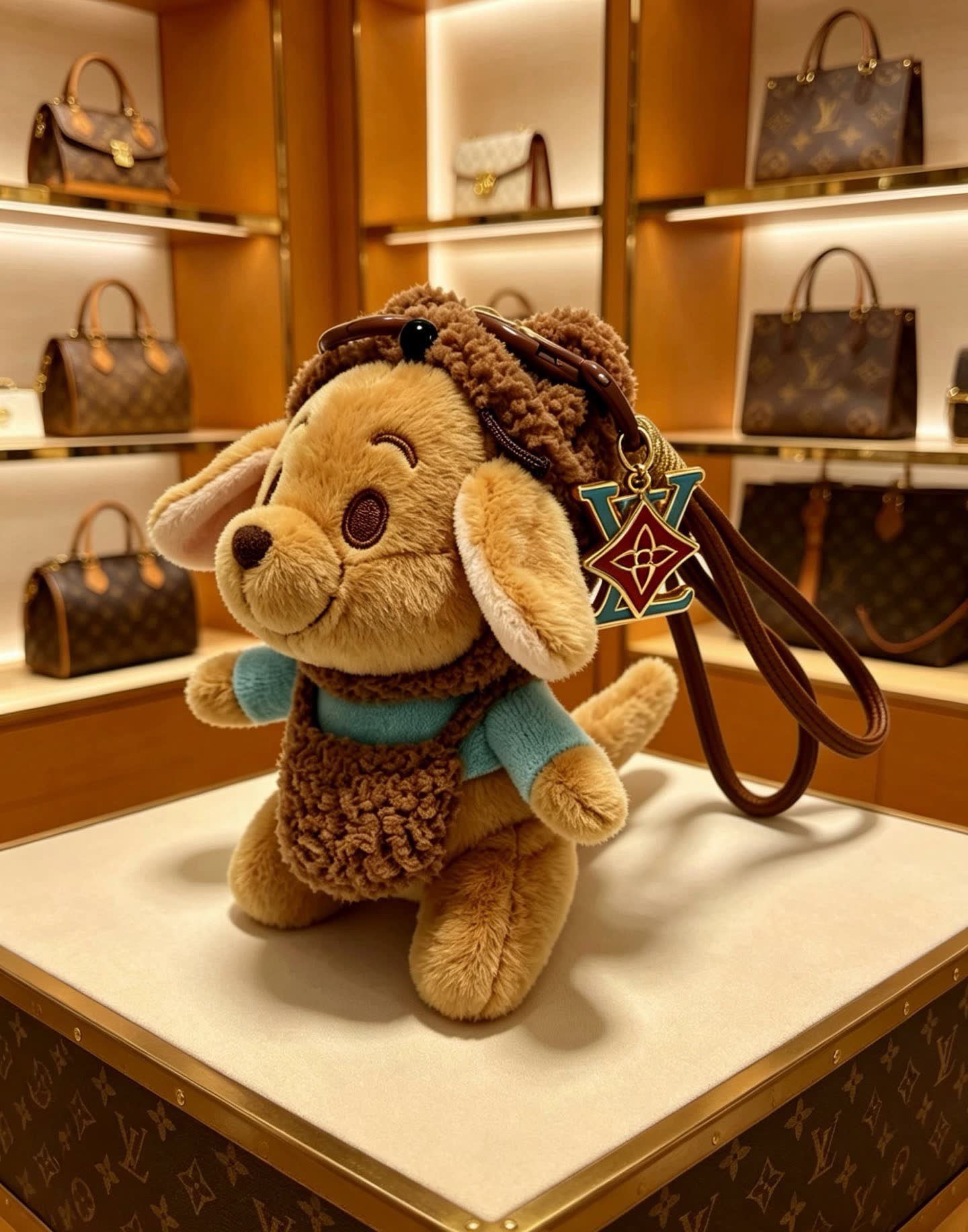 Louis Vuitton Beagle Keychain